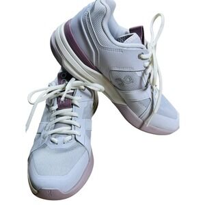 On The Roger Advantage Pro Clay 6.5 Lavender/Fade Tennis Pickleball Shoes EUC